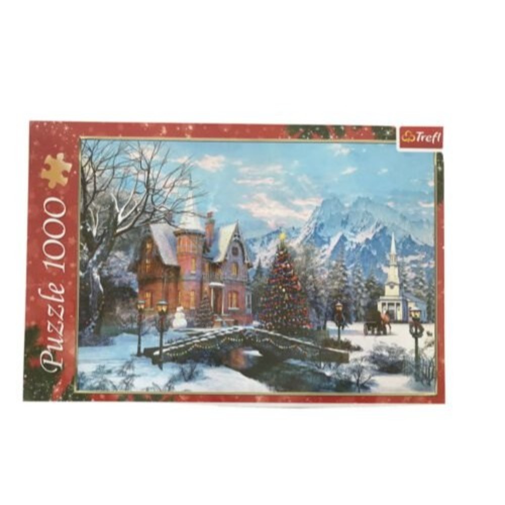 Trefl 1000 Piece Puzzle Winter Landscape Christmas Jigsaw Brand New